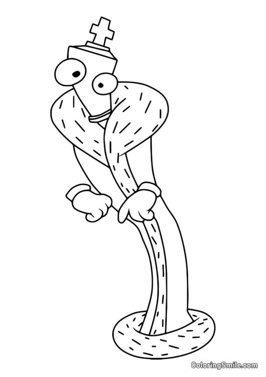 Coral Chudakovaty - Página para Colorear