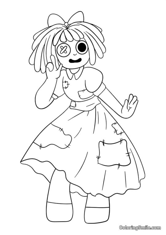 Ragata Optimista - Página para Colorear