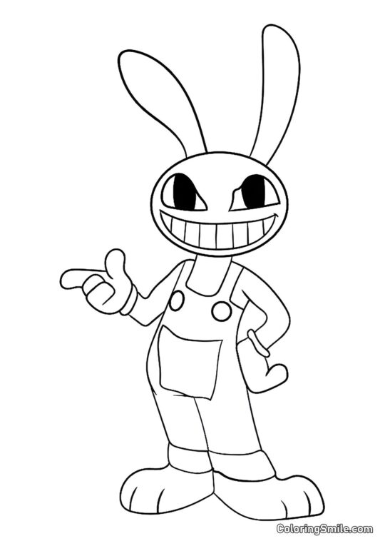 Jacks Descarado - Página para Colorear