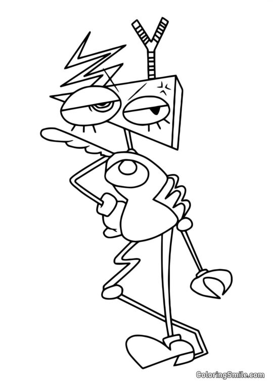 Zubl Insufrible - Página para Colorear