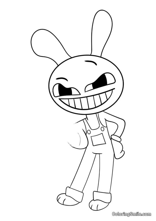 Jacks Descarado - Página para Colorear