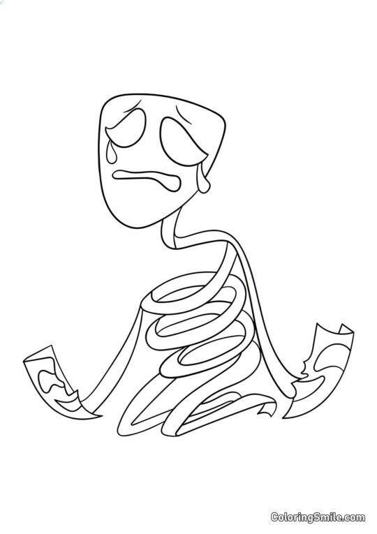 Gangl Zaplakannaya - Página para Colorear