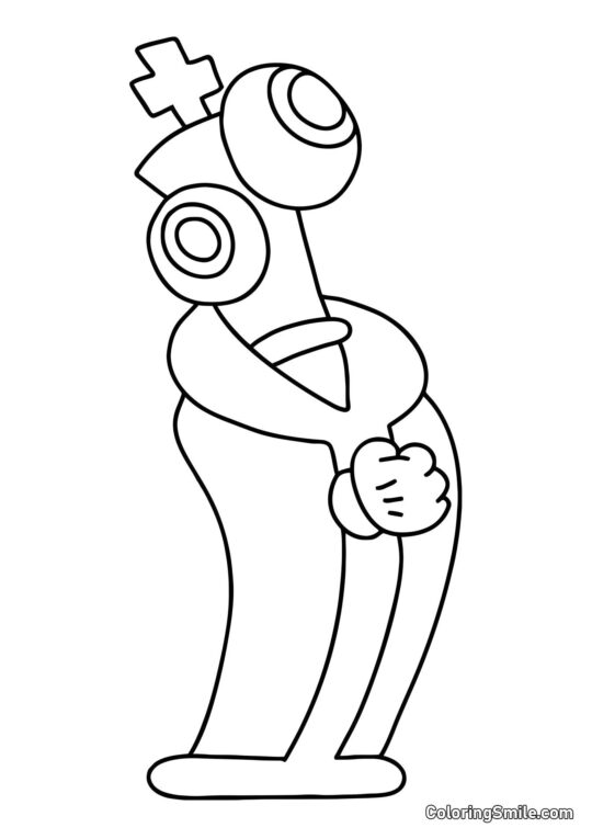 Coral Shakhmatny - Página para Colorear