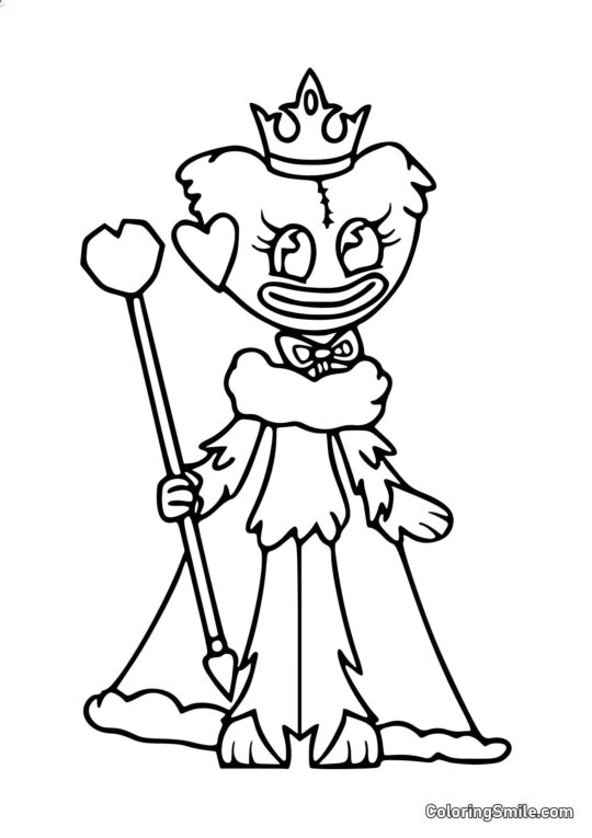 Reina Kissy Missy Reina Kissy Missy - Página para Colorear