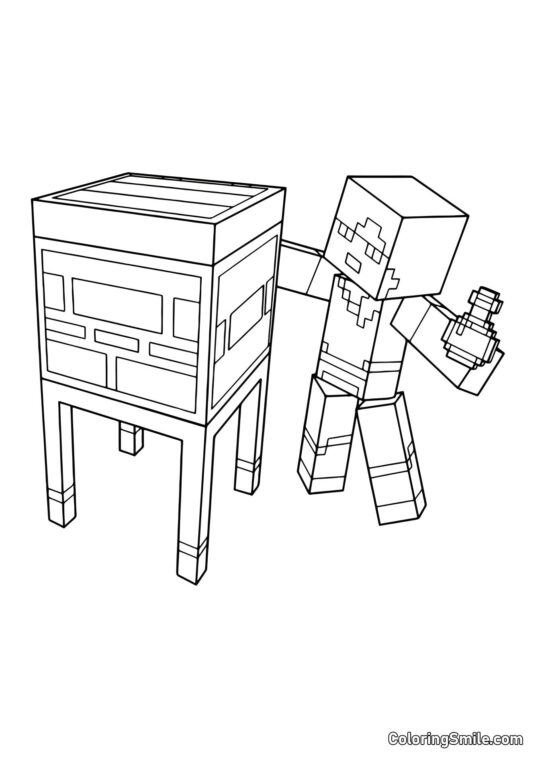 Alex y Colmena - Página para Colorear