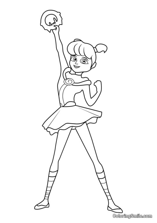 Rose como Pigella - Página para Colorear