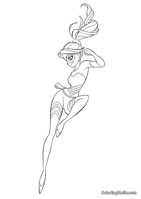 Reina Abeja - Página para Colorear