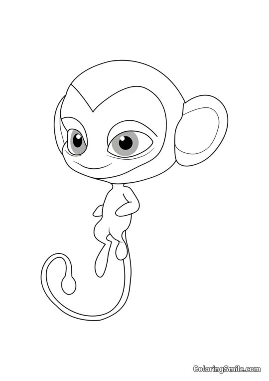 Stompp — Kwami de la Determinación - Página para Colorear