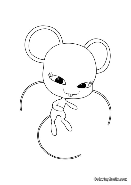 Mullo — Kwami de la Multiplicación - Página para Colorear