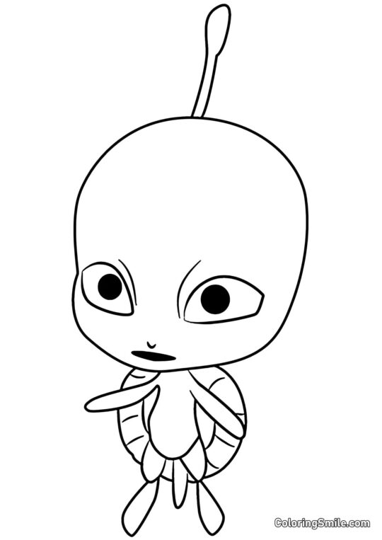 Wayzz Kwami - Página para Colorear