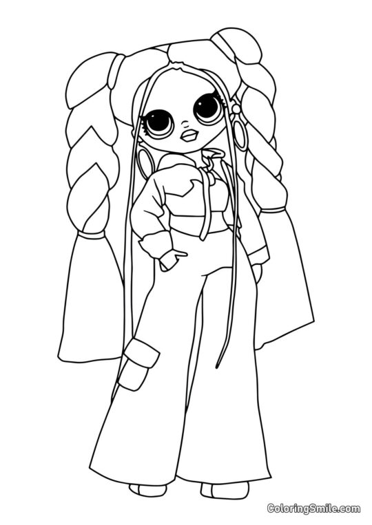 Hanilicious LOL OMG Remix - Página para Colorear