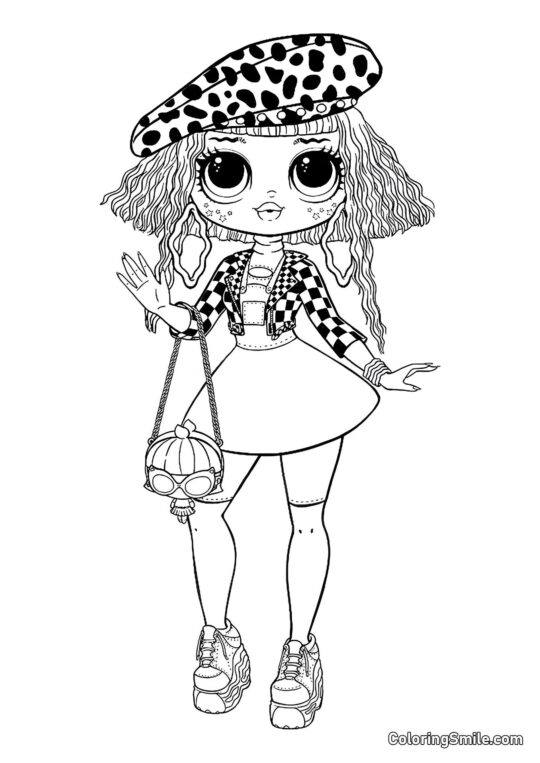 LOL OMG Neonlicious - Página para Colorear