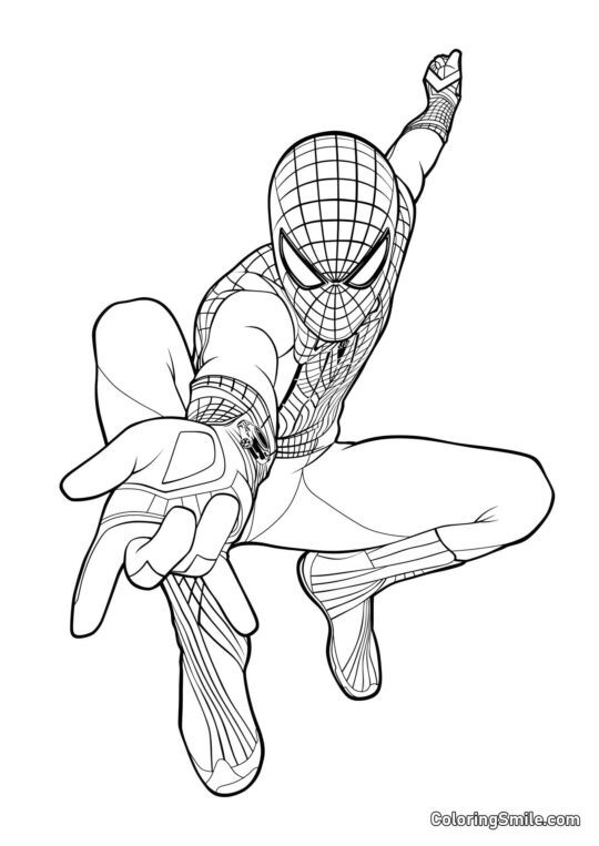 Spider-Man Spider-Man - Página para Colorear