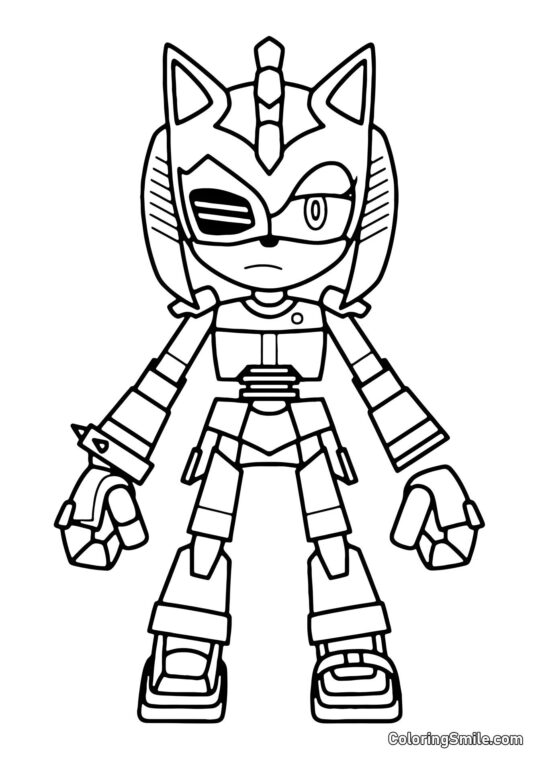 Rosa Oxidada - Página para Colorear