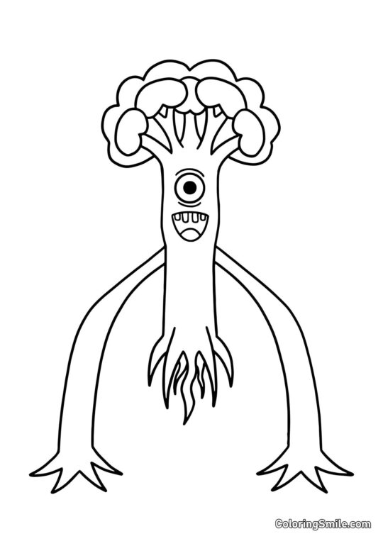 Tall Victor del jardín de Banban Tall Victor del jardín de Banban - Página para Colorear