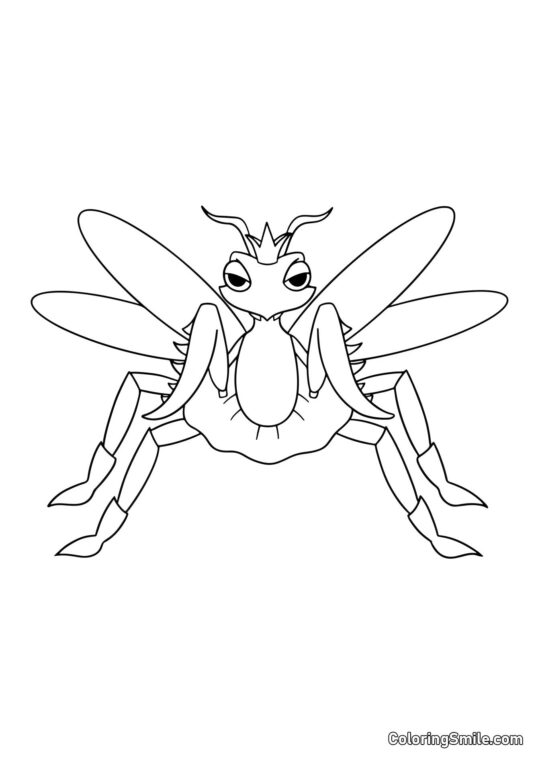 Miss Luna del jardín de Banban Miss Luna del jardín de Banban - Página para Colorear