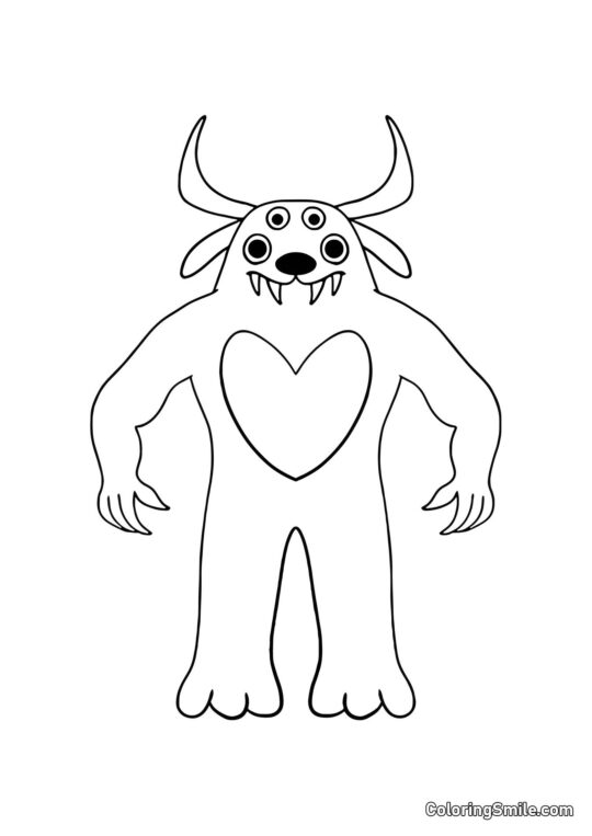 Doctor Pantalones Peludos del jardín de Banban Doctor Pantalones Peludos del jardín de Banban - Página para Colorear