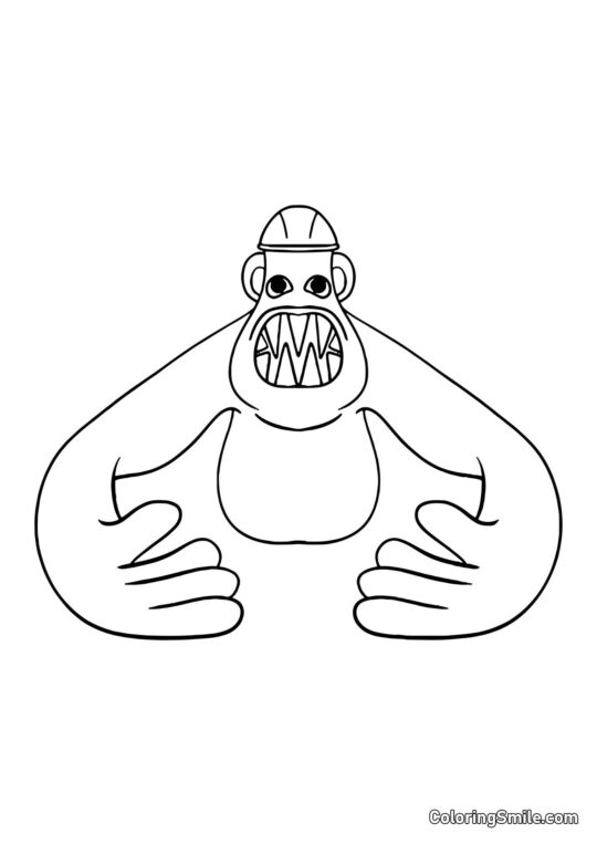 Hanky Jake del jardín de Banban Hanky Jake del jardín de Banban - Página para Colorear