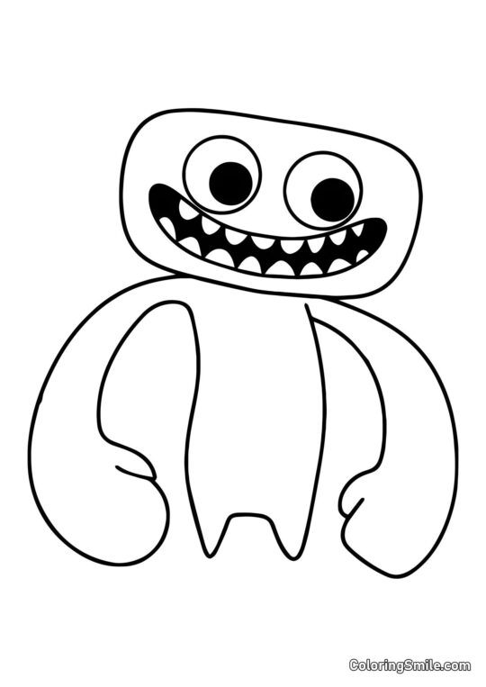 Jumbo Josh sonriendo Jumbo Josh sonriendo - Página para Colorear