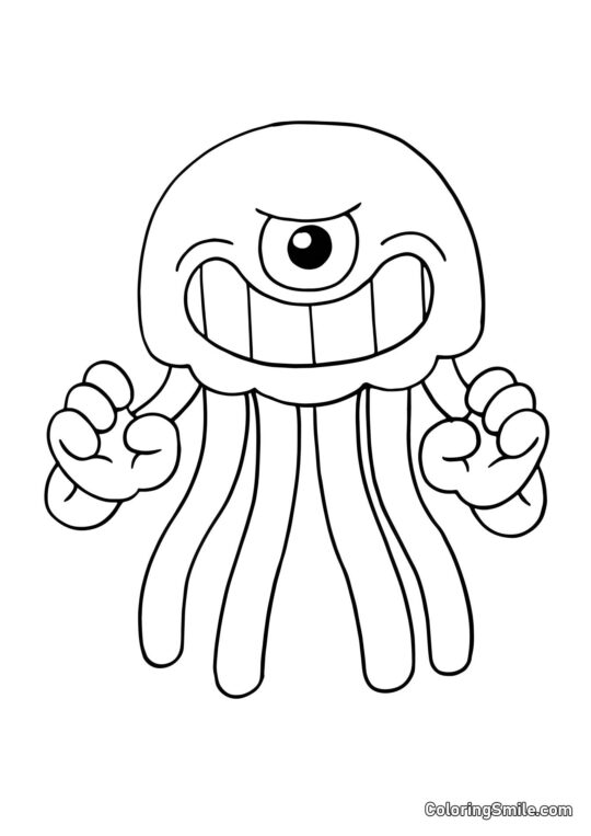 Stinger Flynn del jardín de Banban Stinger Flynn del jardín de Banban - Página para Colorear