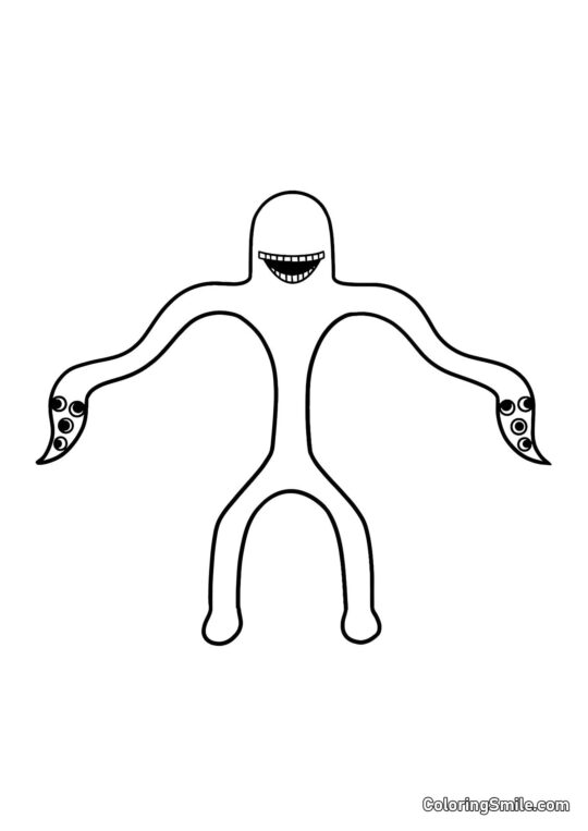 Long Joe del jardín de Banban Long Joe del jardín de Banban - Página para Colorear