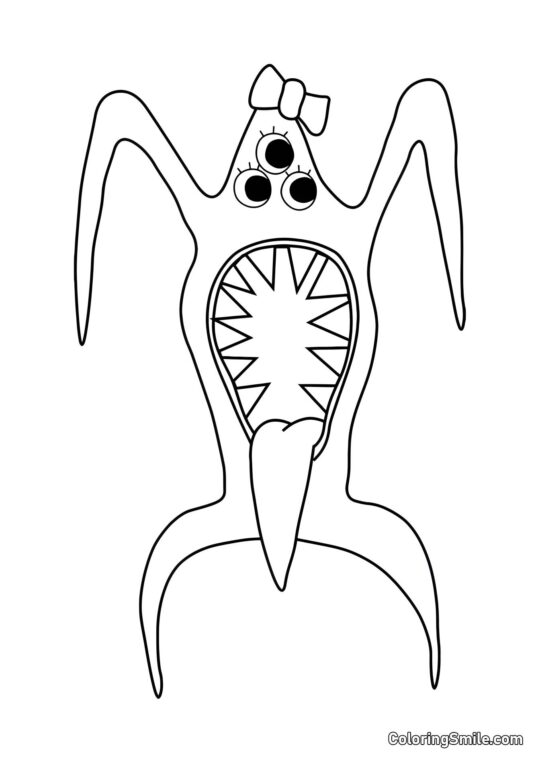 Nabnalina del jardín de Banban Nabnalina del jardín de Banban - Página para Colorear