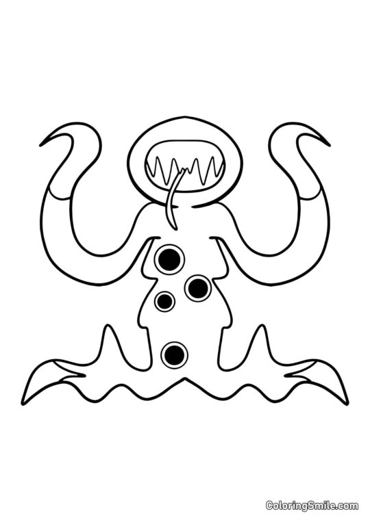 Tammy hambrienta del jardín de Banban 4 Tammy hambrienta del jardín de Banban 4 - Página para Colorear