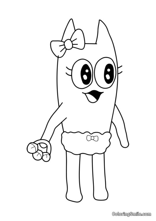 Bebé Banbalina Bebé Banbalina - Página para Colorear