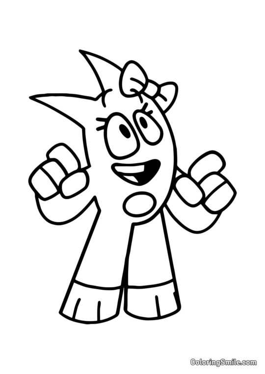 Anime Banbalina Anime Banbalina - Página para Colorear