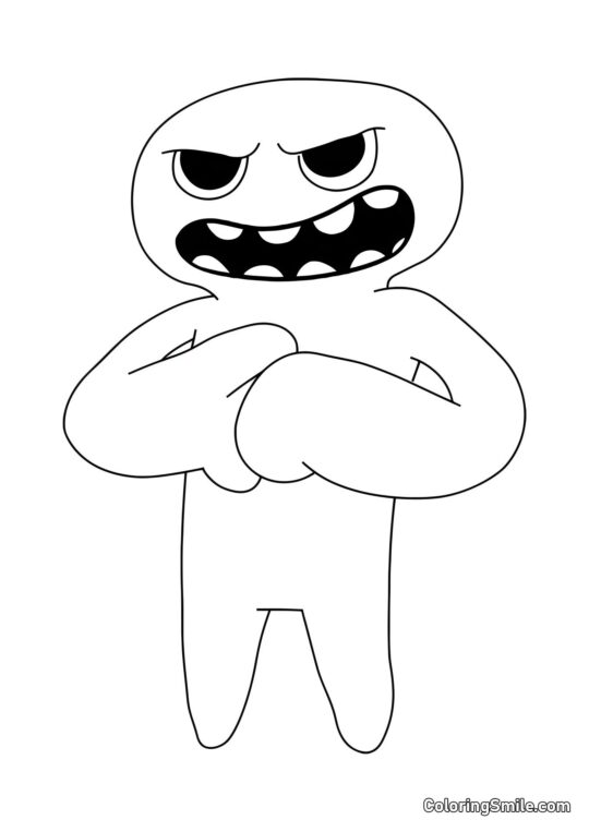 Jumbo Josh malvado Jumbo Josh malvado - Página para Colorear