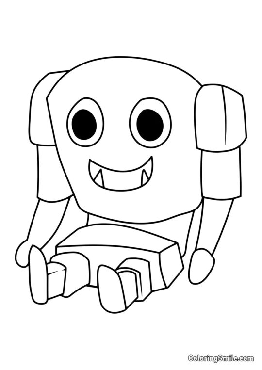 Juguete Capitán Fiddles Juguete Capitán Fiddles - Página para Colorear