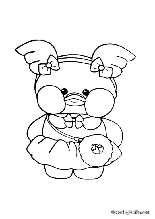 Lalafanfan angelito Lalafanfan angelito - Página para Colorear