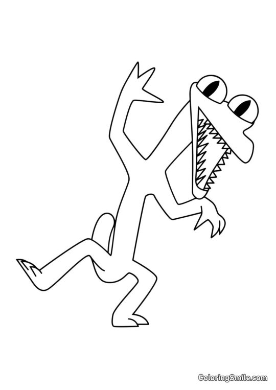 Naranja baila Naranja baila - Página para Colorear