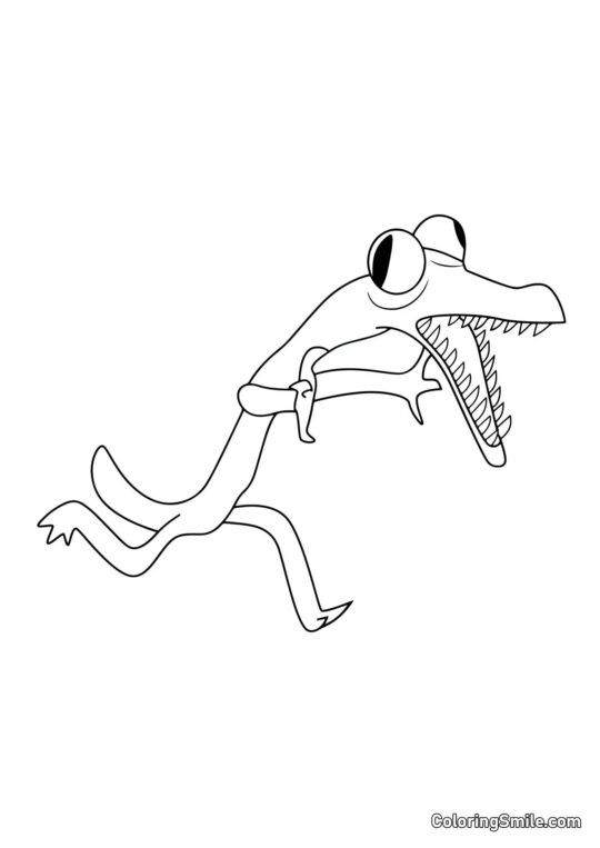 Naranja corre Naranja corre - Página para Colorear