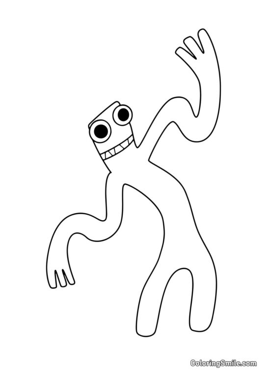 Verde confundido Verde confundido - Página para Colorear