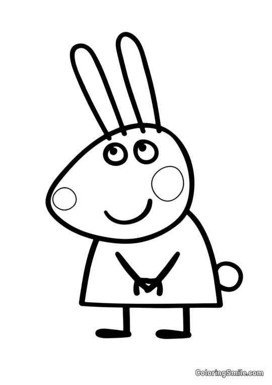 Rebecca Coneja - Página para Colorear