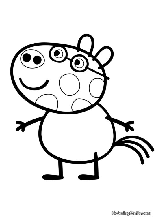 Pedro Pony - Página para Colorear