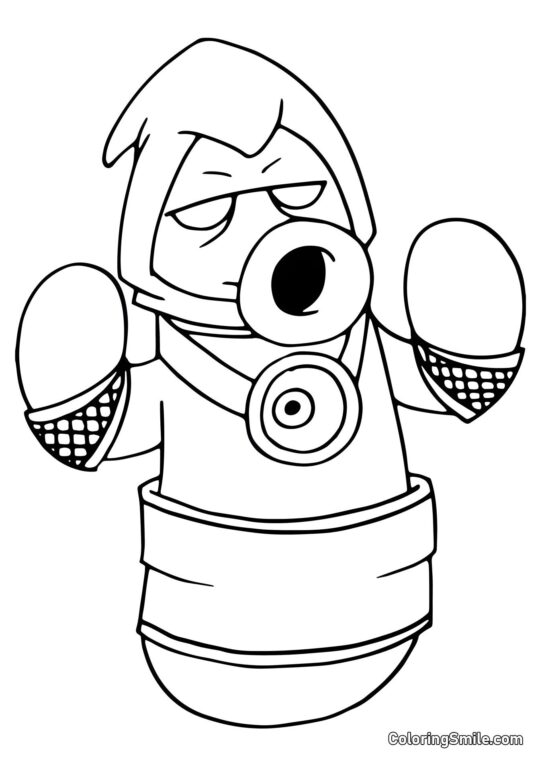 Cactus Zen de Plants vs. Zombies Cactus Zen de Plants vs. Zombies - Página para Colorear