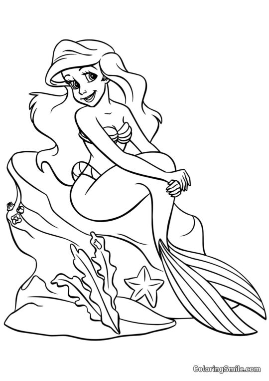 Sirena Sirena - Página para Colorear