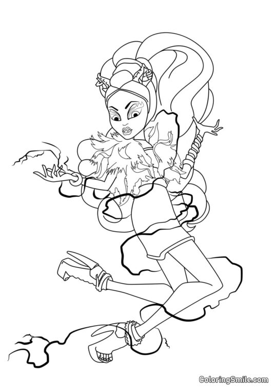 Clawvenus (Clawvenus) - Página para Colorear