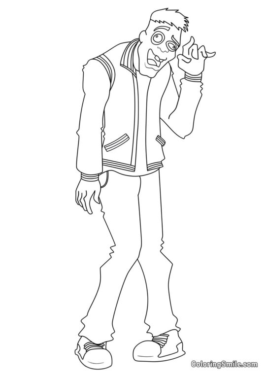 Mo ‘Slow-Mo’ Deadovitch - Página para Colorear