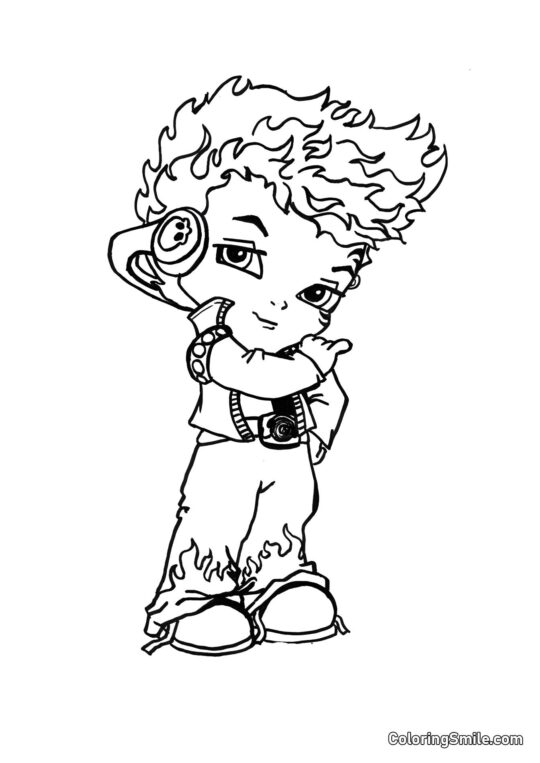 Pequeño Holt Hyde - Página para Colorear