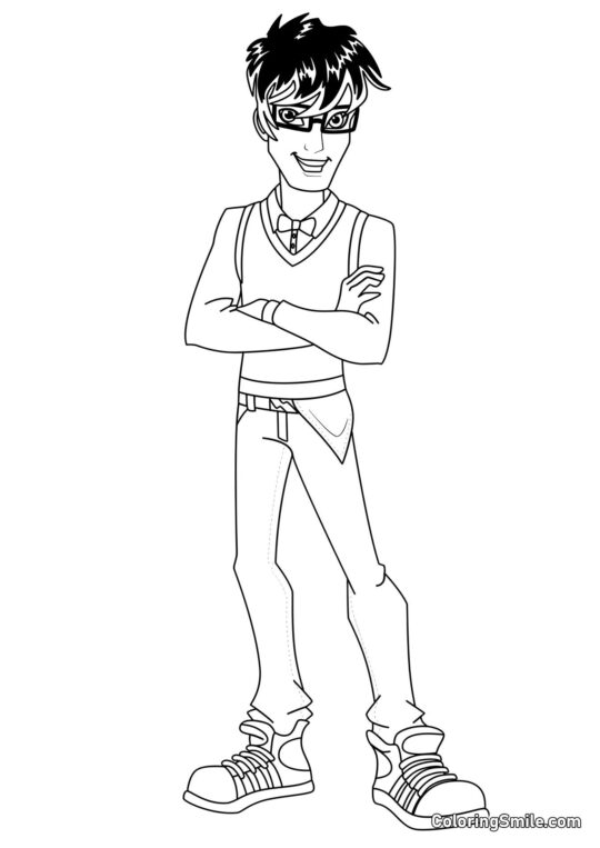 Jackson Jekyll - Página para Colorear