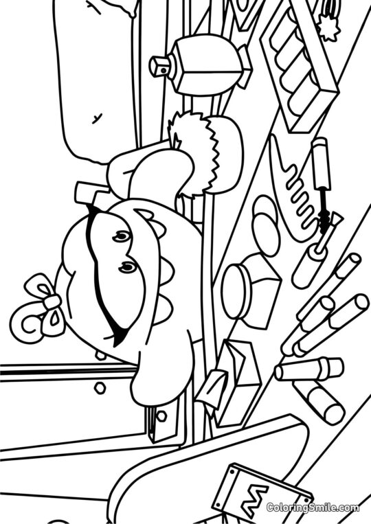 Om Nelle Bloguera de Belleza Om Nelle Bloguera de Belleza - Página para Colorear