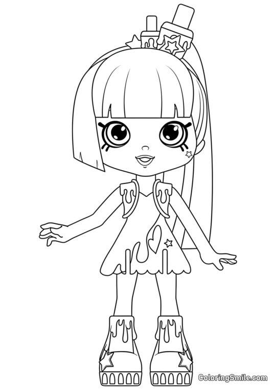 Polly Esmalte Polly Esmalte - Página para Colorear