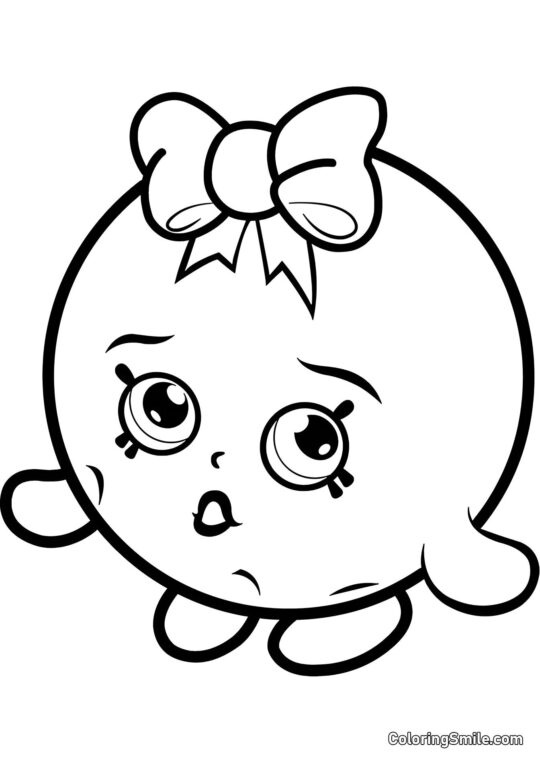 Shopkins Burbuja Shopkins Burbuja - Página para Colorear