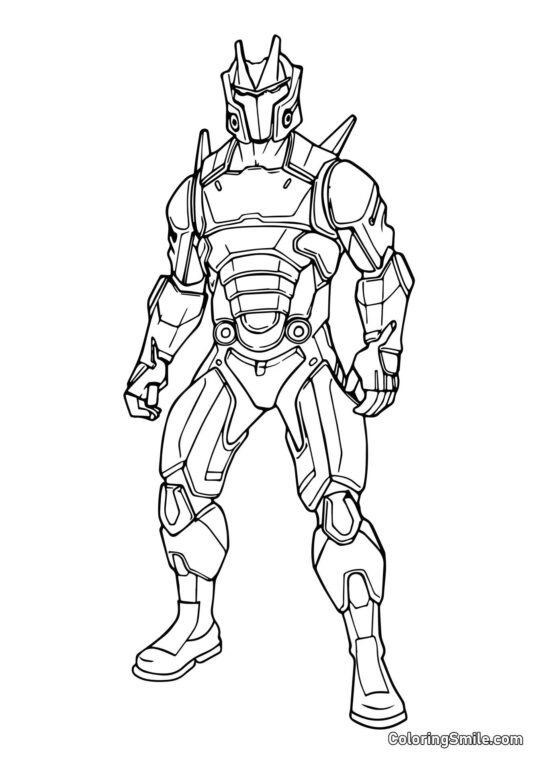 Fortnite Miasma - Página para Colorear