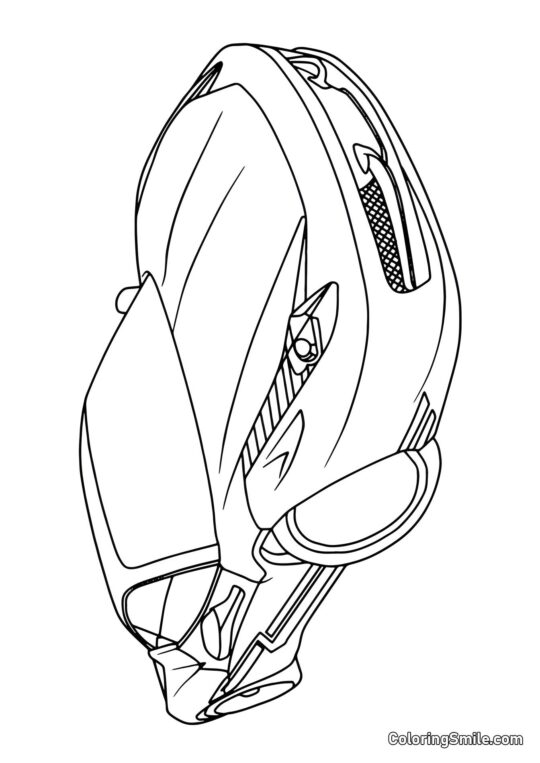 Ferrari Hot Wheels - Página para Colorear