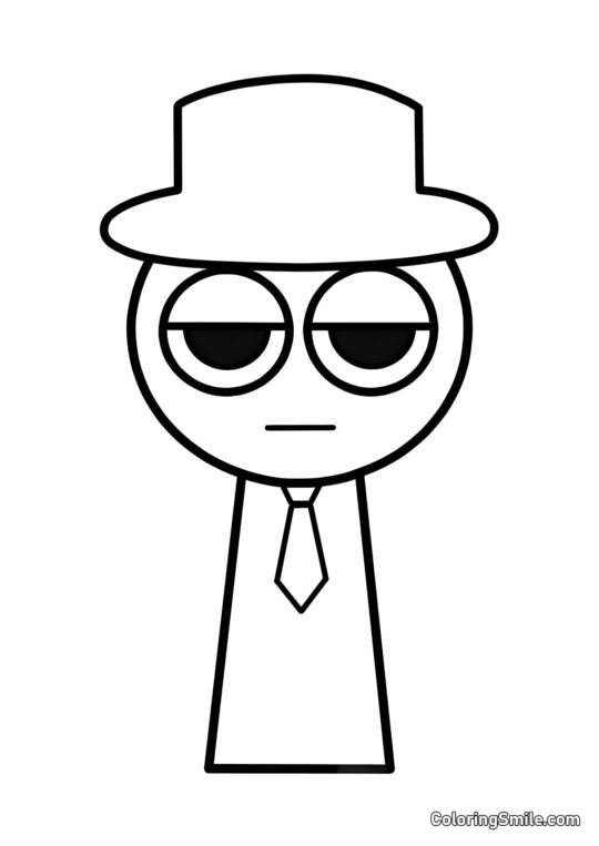 Sprunk Negro - Página para Colorear