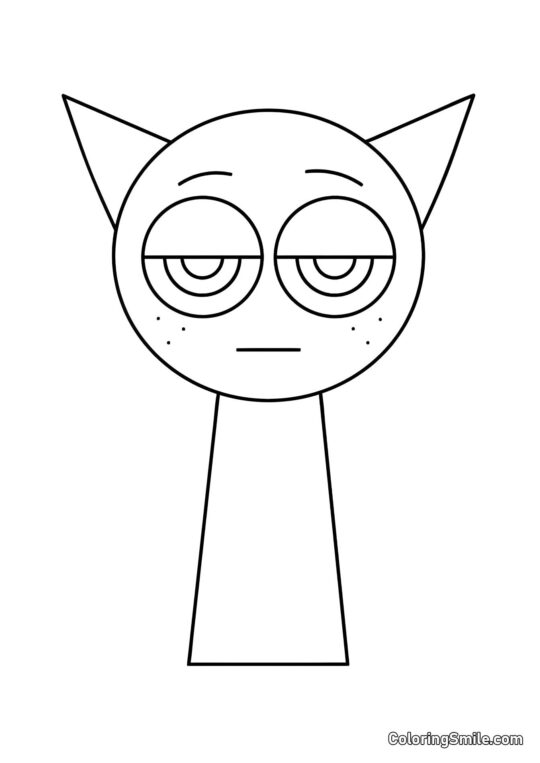 Sprunk Gris - Página para Colorear